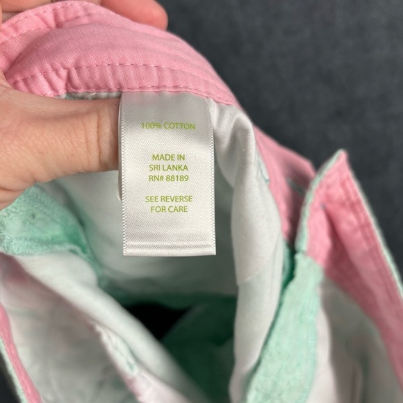 Lilly Pulitzer Walsh Light Aqua Floral Eyelet Lace Shorts Sz 4 - Picture 8 of 9